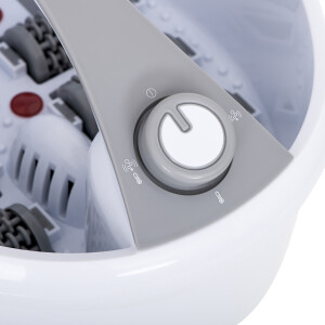 Adler AD 2177 Fußmassagegerät, 5,6L, 6 Akupressur-Rollen, Sprudel-, Vibrations- und Wärmemassage