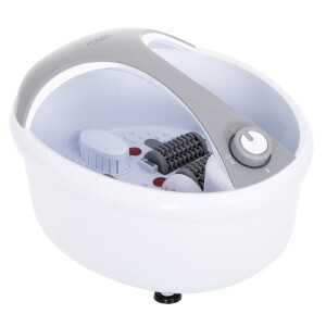 Adler AD 2177 Fußmassagegerät, 5,6L, 6 Akupressur-Rollen, Sprudel-, Vibrations- und Wärmemassage