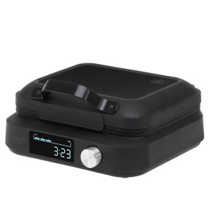 Adler AD 3087 Waffeleisen mit LED-Anzeige für 2...