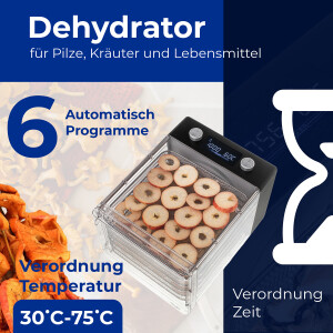 Adler AD 6660 Dehydrator, Dörrautomat 600W