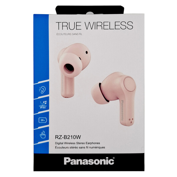 Panasonic RZ-B210WDE-P In-Ear-Kopfhörer, Touch Sensor, pink