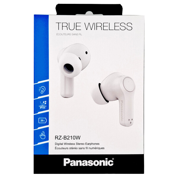 Panasonic RZ-B210WDE-W In-Ear-Kopfhörer, Touch Sensor, weiß