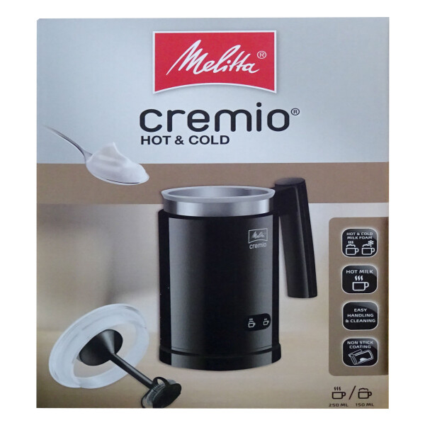 Melitta 1014-02 Cremio II Milschaufschäumer schwarz