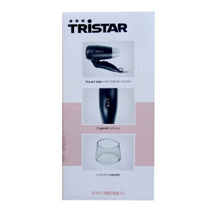 Tristar HD-2460 klappbarer Reise-Fön schwarz 1200W