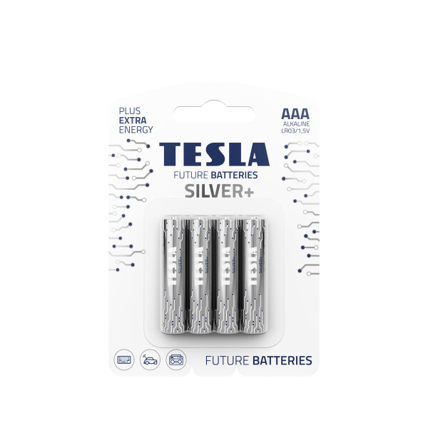 TESLA SILVER+ AAA Micro, LR03 Batterie 13 x 4er Pack (52 Stück)