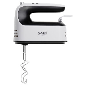 Adler AD 4229 Handmixer 600 Watt mit Rührbesen, Knethaken und Schneebesen