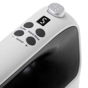 Adler AD 4229 Handmixer 600 Watt mit Rührbesen, Knethaken und Schneebesen