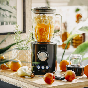 Camry CR 4088 Standmixer Glas 1,5 Liter 1.700 Watt 17.000 U/min schwarz