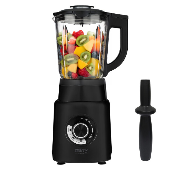 Camry CR 4089 Standmixer Glas 1,7 Liter 2.000 Watt 23.000 U/min schwarz