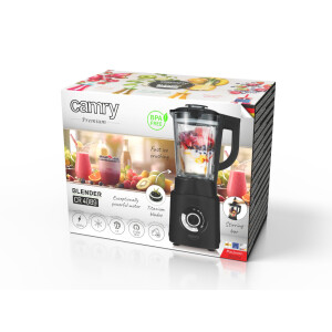 Camry CR 4089 Standmixer Glas 1,7 Liter 2.000 Watt 23.000 U/min schwarz