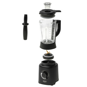 Camry CR 4089 Standmixer Glas 1,7 Liter 2.000 Watt 23.000 U/min schwarz