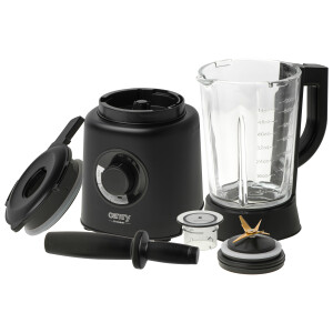 Camry CR 4089 Standmixer Glas 1,7 Liter 2.000 Watt 23.000 U/min schwarz