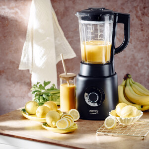 Camry CR 4089 Standmixer Glas 1,7 Liter 2.000 Watt 23.000 U/min schwarz