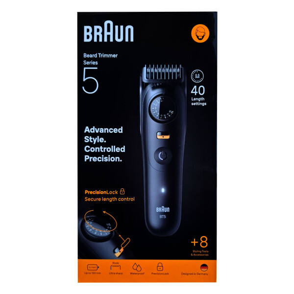 Braun BT5560 Series 5 BeardTrimmer Akku Barttrimmer schwarz