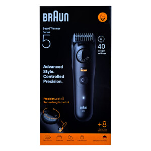 Braun BT5560 Series 5 BeardTrimmer Akku Barttrimmer schwarz