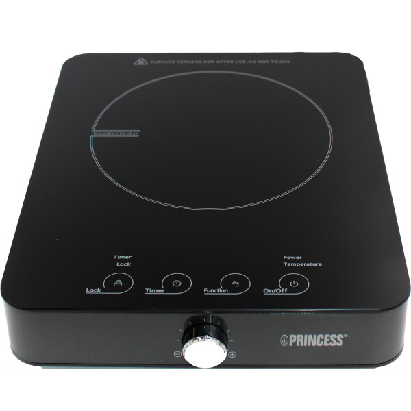 Princess 303010 Induktionskochplatte 60°C-240°C schwarz Timer 1800W