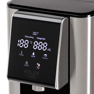 Adler AD 1356 Heißwasserspender schwarz
