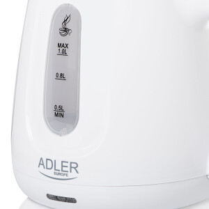 Adler AD 1373 Wasserkocher Kunststoff 1,0L