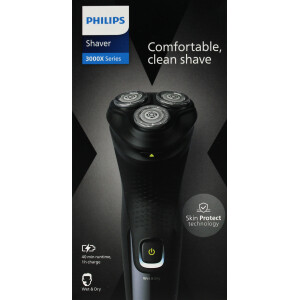 Philips X-3021/00 Series 3000X wet&dry Akku Rasierer schwarz