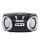 Adler AD 1181 FM-Radio, CD-MP3-Boombox, USB, schwarz / silber