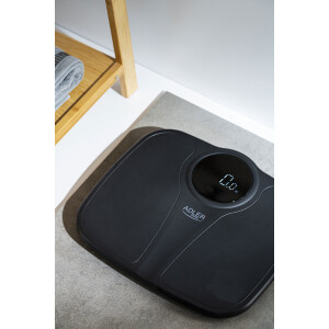 Adler AD 8172b digitale Personenwaage bsi 180 kg schwarz