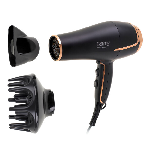 Camry CR 2255 Haartrockner 2200W mit Diffusor schwarz