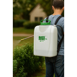 Bass Polska 8639 Akku-Sprühgerät 9 Liter Gartensprüher mit Teleskoplanze