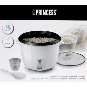 Princess 271940 Reiskocher 1,8L Warmhaltefunktion 700W