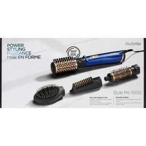 BaByliss AS965E Style Pro 1000 Warmluftbürste rotierend