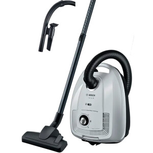 Bosch BGL38WH2 Serie4 Beutelstaubsauger mit Kabel 4L 600W...