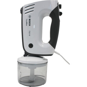 Bosch MFQ37490 ErgoMixx Handmixer-Set 750W weiß/grau