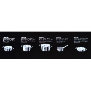 Zwilling Twin Classic Kochtopf-Set 9-tlg. 18/10 Edelstahl...