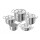Zwilling Twin Classic Kochtopf-Set 9-tlg. 18/10 Edelstahl matt