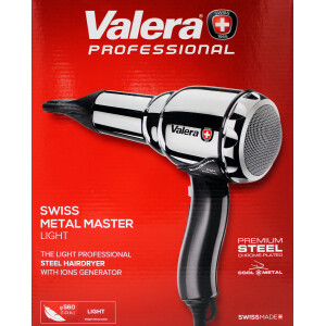 Valera 584.01IDSILVER Swiss Metal Master Light Haartrockner silber 2000W