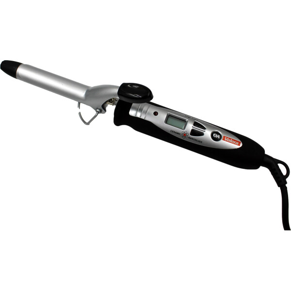 Valera 641.19 Digital Curler Lockenstab 19mm bis 190°C schwarz/silber