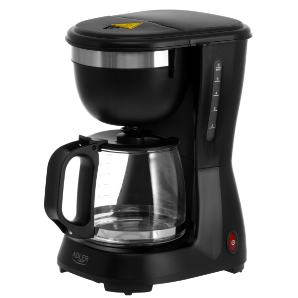 Adler AD 4381b Filter-Kaffeemaschine 0,6L schwarz