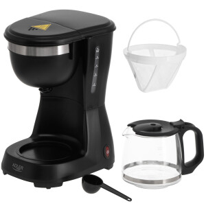 Adler AD 4381b Filter-Kaffeemaschine 0,6L schwarz