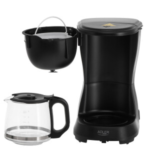 Adler AD 4381b Filter-Kaffeemaschine 0,6L schwarz