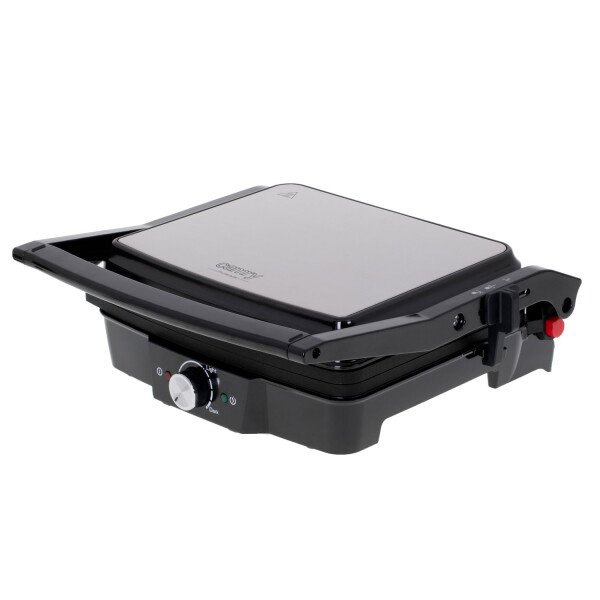 Camry CR 3053 Elektrogrill Kontaktgrill schwarz aufklappbar 28x23cm Grillfläche