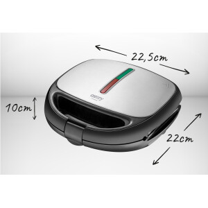 Camry CR 3057 Backgerät 6in1 Sandwich-/Omelettmaker/Grill/Waffeisen/Nussbäcker