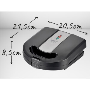 Camry CR 3063 Backgerät 3in1 Sandwichmaker/Kontaktgrill/Nussbäcker