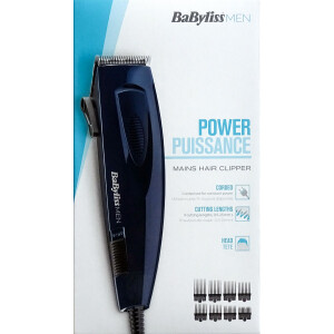 BaByliss E695E Haarschneider Set mit Netzbetrieb + BaByliss E650E Nasen-/Ohrtrimmer