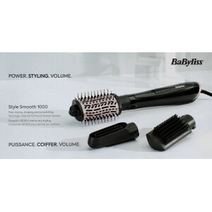 BaByliss AS128E Style Smooth 1000 Warmluftbürste