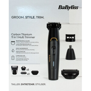 MT860E 11in1 Carbon Titanium Multigrooming-Set Akku Multitrimmer