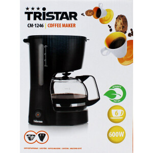 Tristar CM-1246 Mini-Filter-Kaffeemaschine 6 kleine...