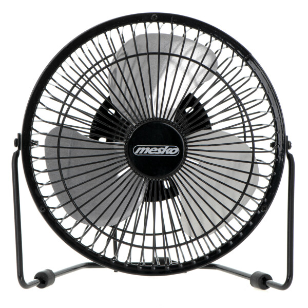Mesko MS 7322 Tischventilator schwarz D15cm, USB, 4,5W
