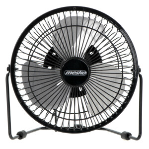 Mesko MS 7322 Tischventilator schwarz D15cm, USB, 4,5W