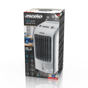Mesko MS 7918 Klimaanlage Kühlung/Reinigung/Befeuchtung mit Räder, 4L, 350W