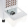Mesko MS 7918 Klimaanlage Kühlung/Reinigung/Befeuchtung mit Räder, 4L, 350W