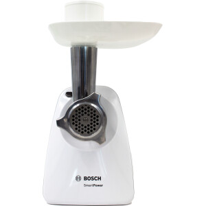 Bosch MFW2517W Fleischwolf 350W weiß mit Hobel- u....